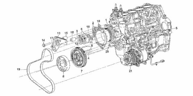 17823F27SA01 Honda Шайба дистанционная