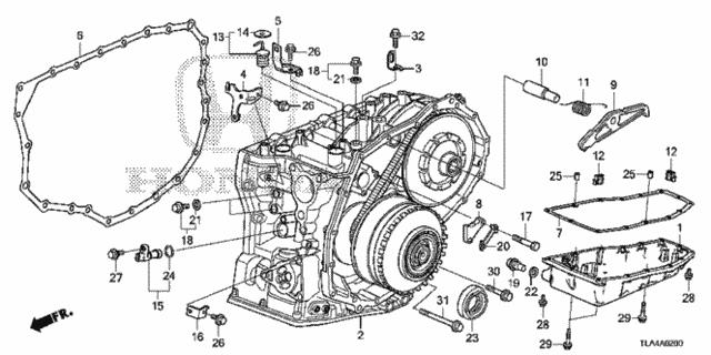 218115LJ003 Honda Прокладка профилированная