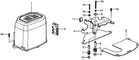 93500040250A Honda Винт