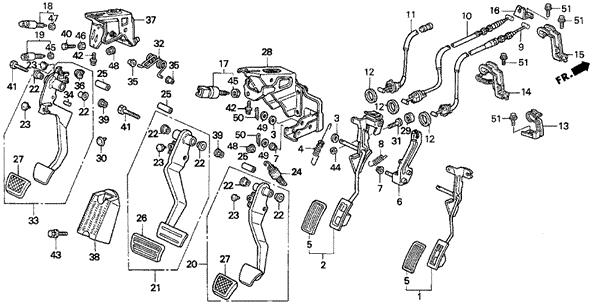 94001060700S Honda Гайка