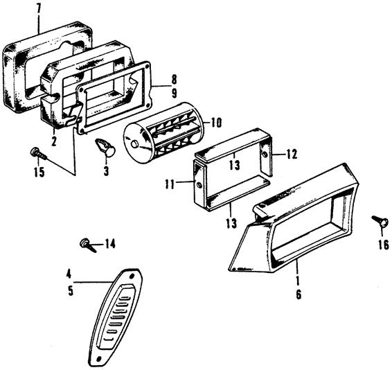 64407634000 Honda Кліпса