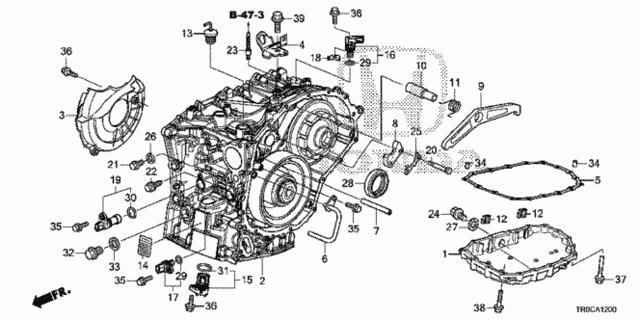 256195T0000 Honda Наклейка