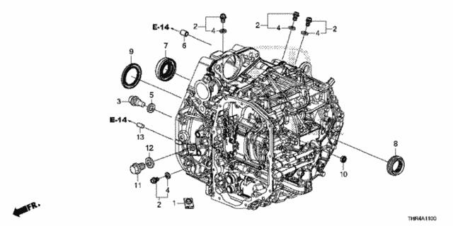 2561950P000 Honda Наклейка