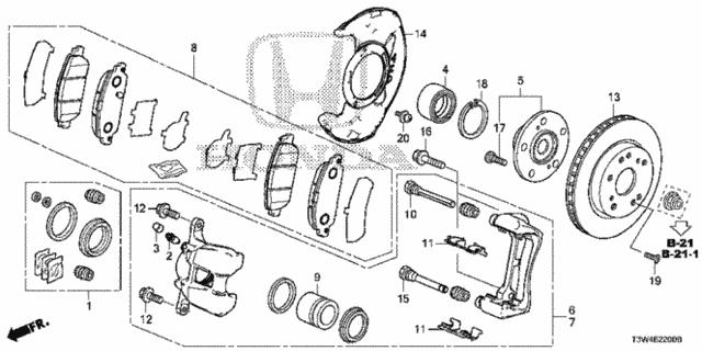 45216TY2A01 Honda Поршень