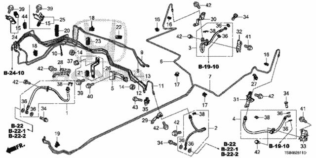 46397TR7A01 Honda Кліпса