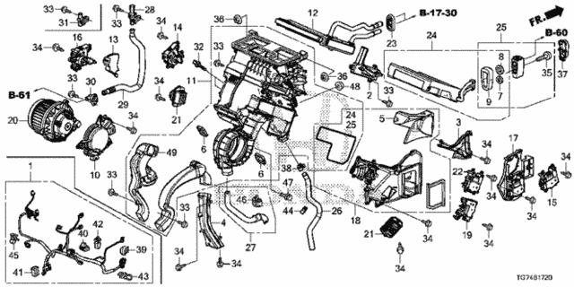 79029TZ5A42 Honda Прокладка профилированная