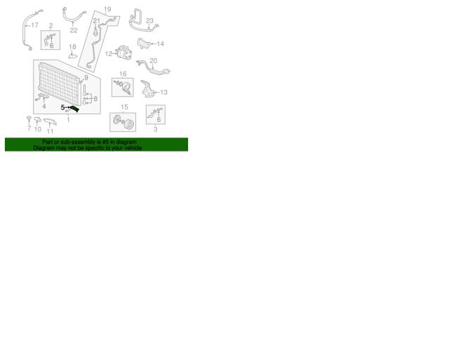80104SVAA01 Honda Кронштейн осушителя