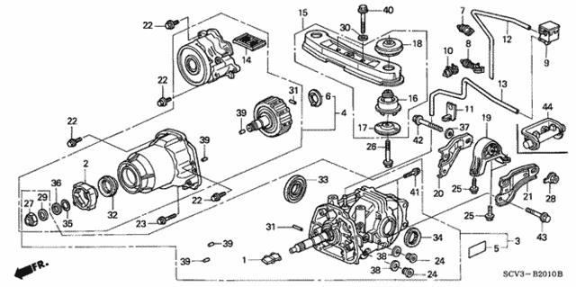 41936PZP003 Honda Клипса
