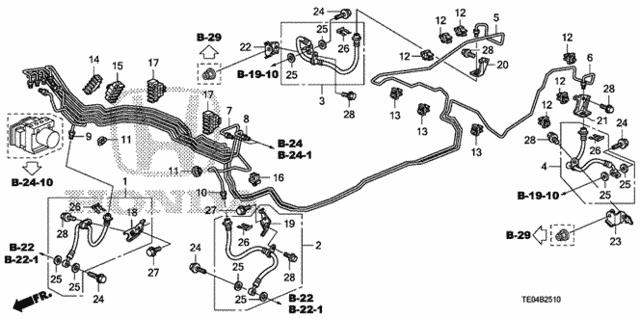 46391S5AZ01 Honda Клипса