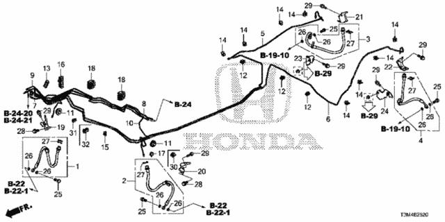 46391TZ5A01 Honda Кліпса