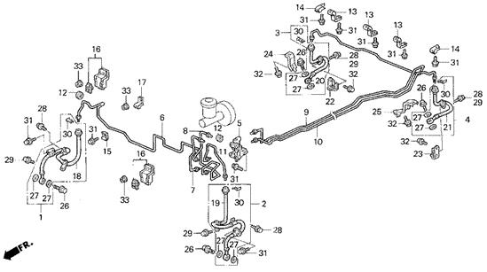 46392SM4961 Honda Кліпса
