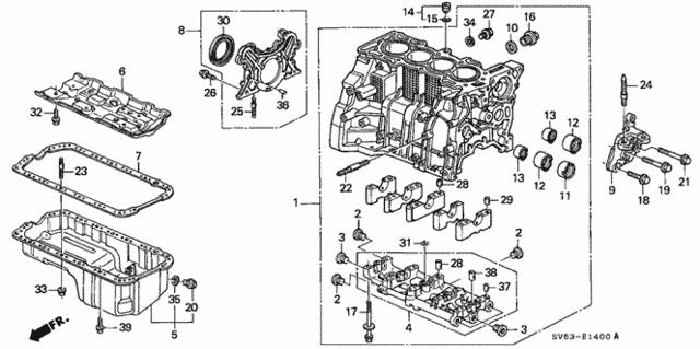 11910P0A010 Honda Кронштейн осушителя