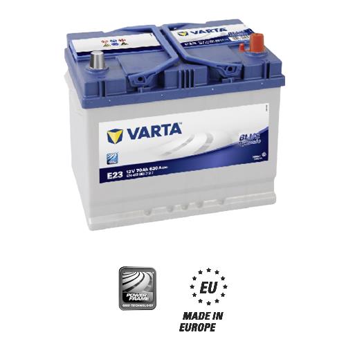 Varta 570412063 Акумулятор Varta Blue Dynamic 12В 70Аг 630А(EN) R+ 570412063: Приваблива ціна - Купити в Україні на EXIST.UA!