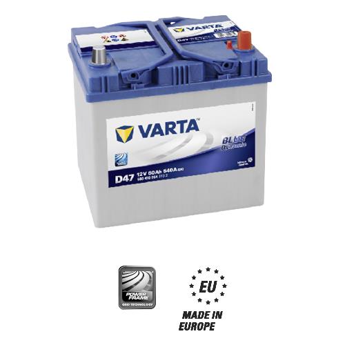 Varta 560410054 Батарея акумуляторна 560410054: Приваблива ціна - Купити в Україні на EXIST.UA!