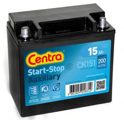 Centra CK151 Акумулятор Centra Start-Stop 12В 15Ач 200А(EN) L+ CK151: Купити в Україні - Добра ціна на EXIST.UA!