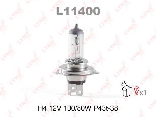 LYNXauto L11400 Лампа галогенна 12В H4 100/80Вт L11400: Приваблива ціна - Купити в Україні на EXIST.UA!