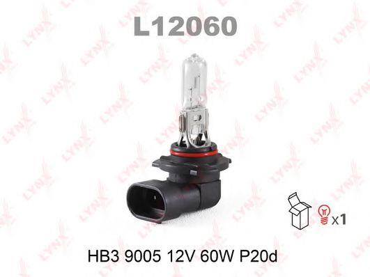 LYNXauto L12060 Лампа галогенна 12В HB3 60Вт L12060: Купити в Україні - Добра ціна на EXIST.UA!