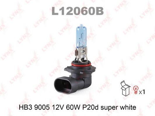 LYNXauto L12060B Лампа галогенна 12В HB3 60Вт L12060B: Купити в Україні - Добра ціна на EXIST.UA!
