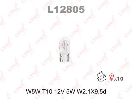 LYNXauto L12805 Лампа розжарювання W5W 12V 5W L12805: Купити в Україні - Добра ціна на EXIST.UA!