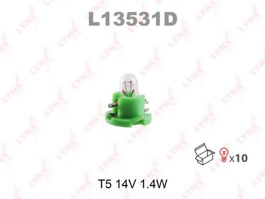 LYNXauto L13531D Лампа розжарювання T5 14V 1,4W L13531D: Приваблива ціна - Купити в Україні на EXIST.UA!
