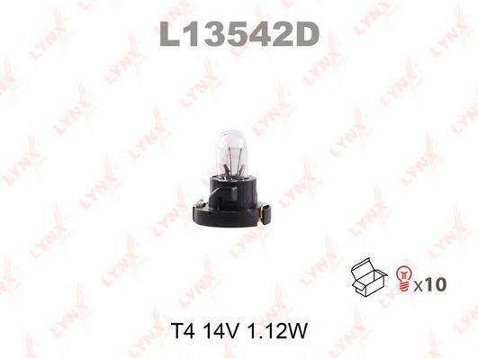 LYNXauto L13542D Лампа розжарювання T4 14V 1,12W L13542D: Купити в Україні - Добра ціна на EXIST.UA!