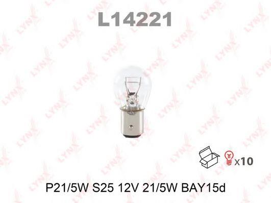 LYNXauto L14221 Лампа розжарювання P21/5W 12V 21/5W L14221: Купити в Україні - Добра ціна на EXIST.UA!
