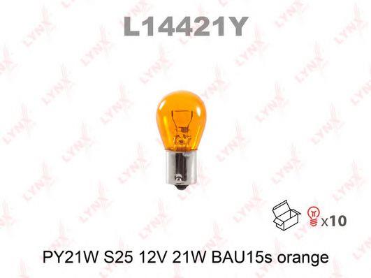 LYNXauto L14421Y Лампа розжарювання жовта PY21W 12V 21W L14421Y: Купити в Україні - Добра ціна на EXIST.UA!