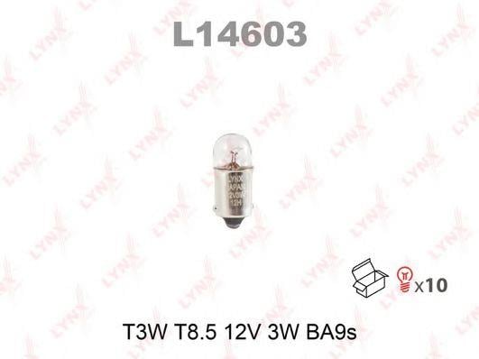 LYNXauto L14603 Лампа розжарювання T3W 12V 3W L14603: Купити в Україні - Добра ціна на EXIST.UA!