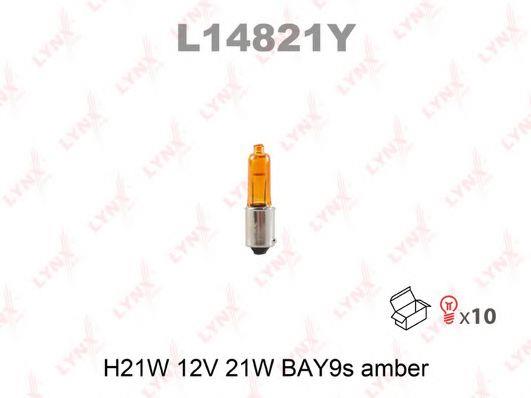LYNXauto L14821Y Лампа розжарювання жовта H21W 12V 21W L14821Y: Приваблива ціна - Купити в Україні на EXIST.UA!