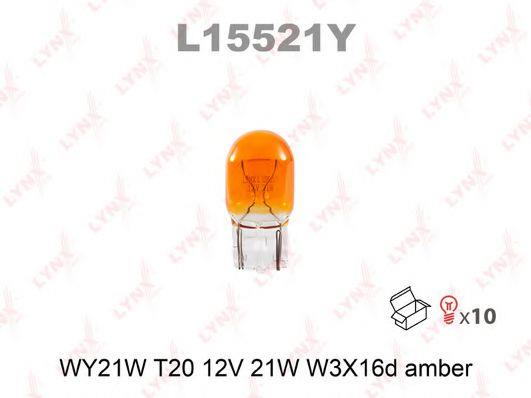 LYNXauto L15521Y Лампа розжарювання жовта WY21W 12V 21W L15521Y: Купити в Україні - Добра ціна на EXIST.UA!