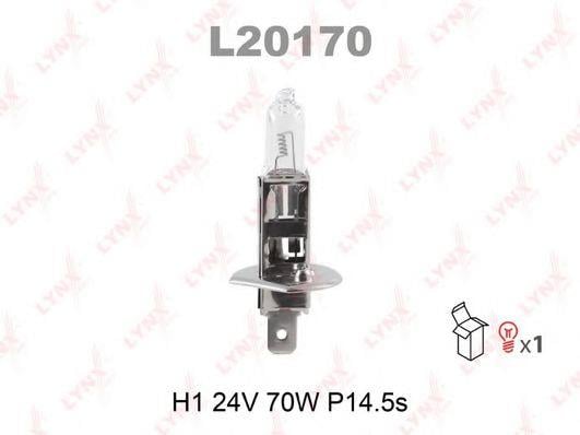 LYNXauto L20170 Лампа галогенна 24В H1 70Вт L20170: Купити в Україні - Добра ціна на EXIST.UA!