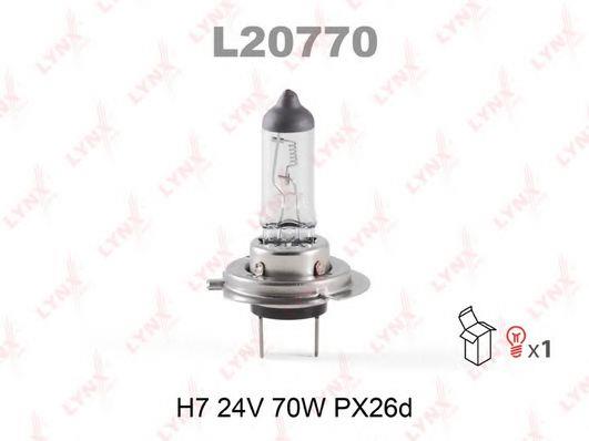 LYNXauto L20770 Лампа галогенна 24В H7 70Вт L20770: Купити в Україні - Добра ціна на EXIST.UA!