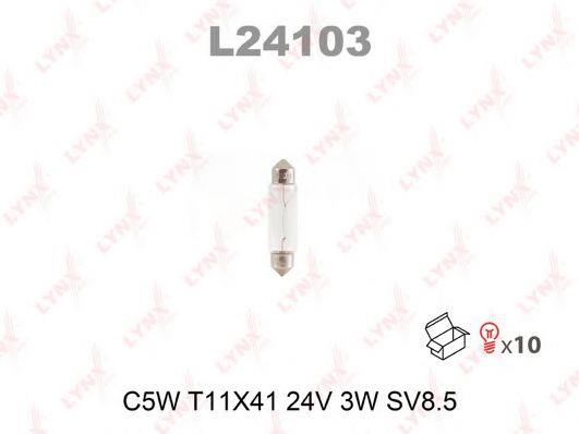 LYNXauto L24103 Лампа розжарювання C5W 24V 5W L24103: Приваблива ціна - Купити в Україні на EXIST.UA!