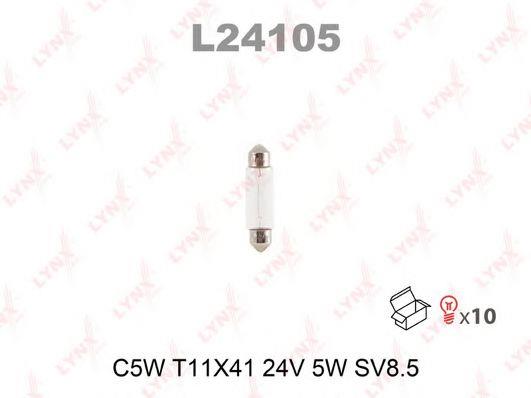 LYNXauto L24105 Лампа розжарювання C5W 24V 5W L24105: Приваблива ціна - Купити в Україні на EXIST.UA!