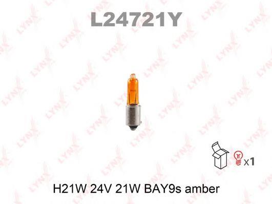 LYNXauto L24721Y Лампа розжарювання жовта HY21W 24V 21W L24721Y: Приваблива ціна - Купити в Україні на EXIST.UA!