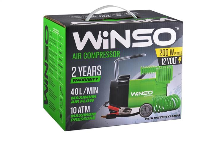 Компресор WINSO 10Атм, 200Вт, 40л&#x2F;хв Winso 126000