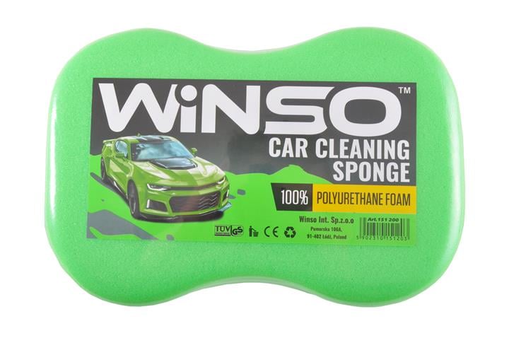 Winso 151200 Губка для миття авто з дрібними порами 240х160х70 мм, зелена 151200: Купити в Україні - Добра ціна на EXIST.UA!