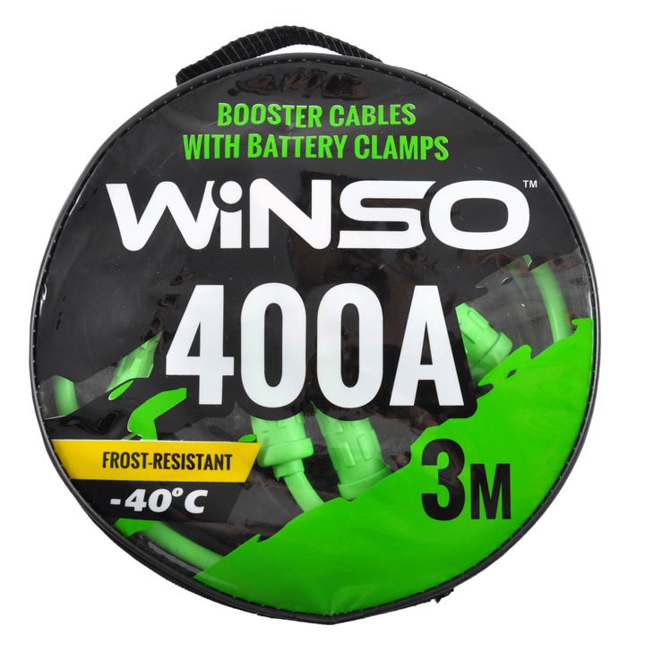 Winso 138430 Провід-прикурювач WINSO 400А, 3м 138430: Купити в Україні - Добра ціна на EXIST.UA!