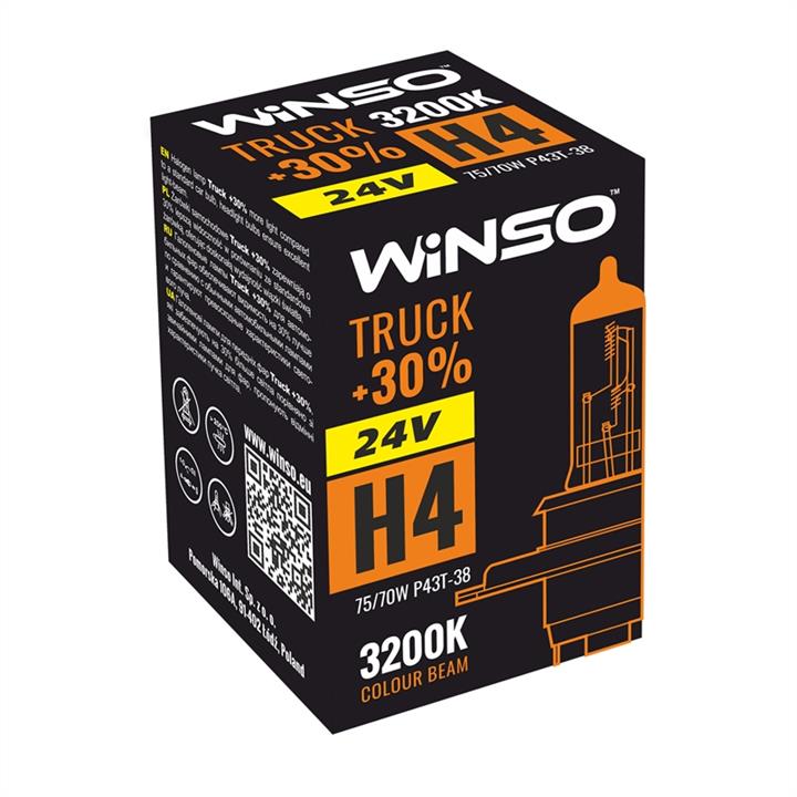 Winso 724400 Лампа галогенна Winso Truck +30% 24В H4 75/70Вт +30% 724400: Купити в Україні - Добра ціна на EXIST.UA!