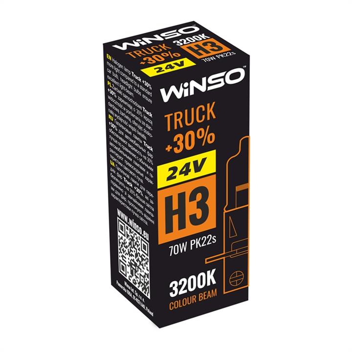 Winso 724300 Лампа галогенна Winso Truck +30% 24В H3 70Вт +30% 724300: Купити в Україні - Добра ціна на EXIST.UA!