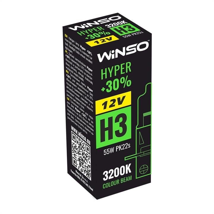 Winso 712300 Лампа галогенна Winso Hyper +30% 12В H3 55Вт +30% 712300: Приваблива ціна - Купити в Україні на EXIST.UA!