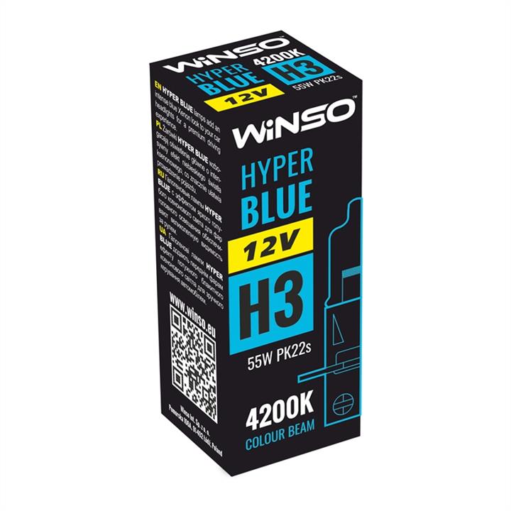 Winso 712340 Лампа галогенна Winso Hyper Blue 12В H3 55Вт 712340: Купити в Україні - Добра ціна на EXIST.UA!