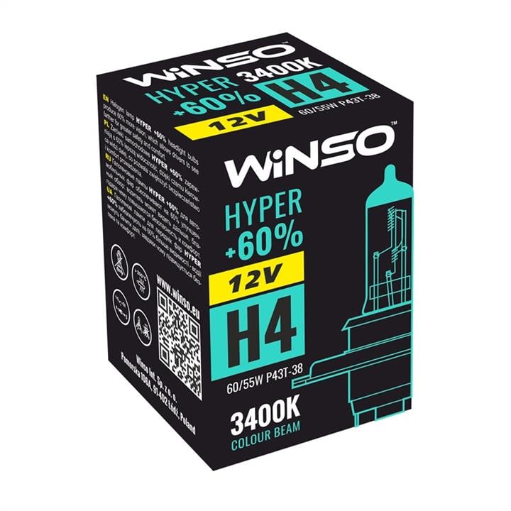 Winso 712420 Лампа галогенна Winso Hyper +60% 12В H4 60/55Вт +60% 712420: Купити в Україні - Добра ціна на EXIST.UA!