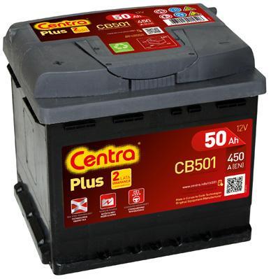 Centra CB501 Акумулятор Centra Plus 12В 50Ач 450А(EN) L+ CB501: Приваблива ціна - Купити в Україні на EXIST.UA!