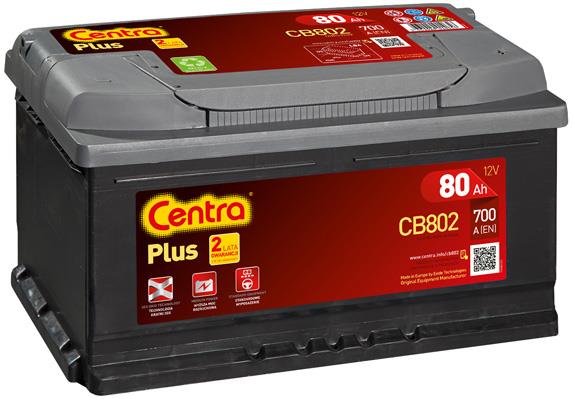 Centra CB802 Акумулятор Centra Plus 12В 80Ач 700А(EN) R+ CB802: Приваблива ціна - Купити в Україні на EXIST.UA!