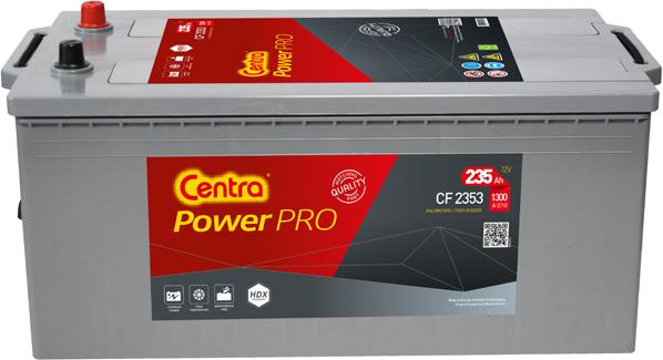 Centra CF2353 Акумулятор Centra Heavy Professional Power 12В 235Ач 1300А(EN) L+ CF2353: Приваблива ціна - Купити в Україні на EXIST.UA!