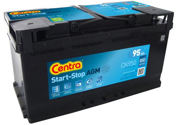 Батарея аккумуляторная Centra Start-Stop 12В 95Ач 850А(EN) R+ Centra CK950