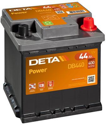 Deta DB440 Акумулятор Deta Power 12В 44Ач 400А(EN) R+ DB440: Купити в Україні - Добра ціна на EXIST.UA!