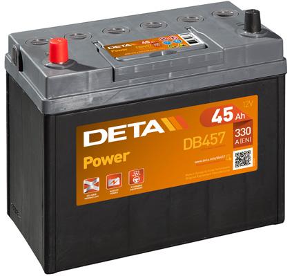 Deta DB457 Акумулятор Deta Power 12В 45Ач 330А(EN) R+ DB457: Купити в Україні - Добра ціна на EXIST.UA!