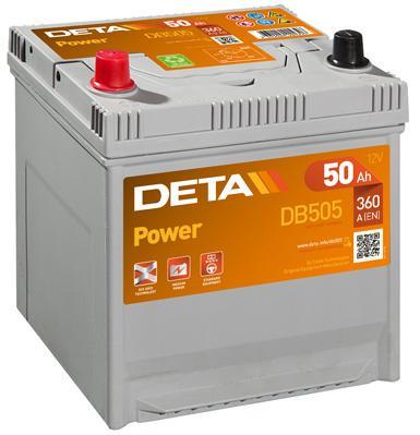 Deta DB505 Акумулятор Deta Power 12В 50Ач 360А(EN) L+ DB505: Купити в Україні - Добра ціна на EXIST.UA!